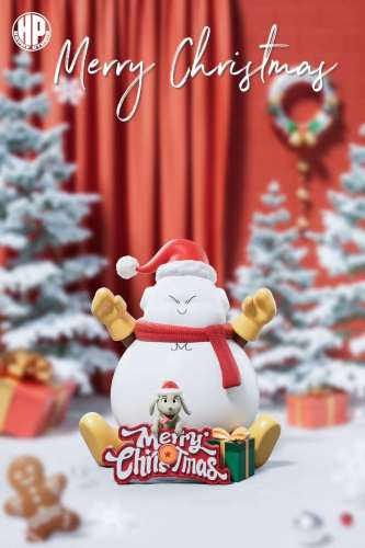 【Pre order】Happy studio Dragon Ball Christmas Goku&Christmas Snowman Buu 1/6 Resin Statue