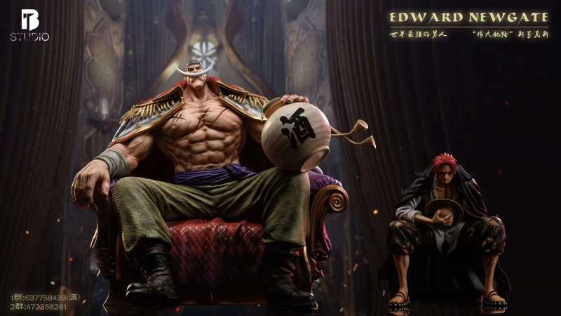 【In Stock】BT Studio One Piece Whitebeard Edward Newgate Resin Statue