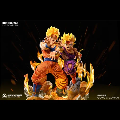 【Pre order】SUNYATA STUDIOS Dragon Ball Cell and son&Goku and Son 1/6 resin statue