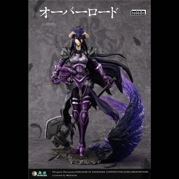 In Stock】hobbilic Overlord albedo Dark Knight Ver 1/7 resin statue