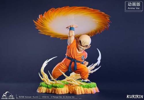 【In Stock】Clouds Studio Dragon Ball Kuririn Resin Statue