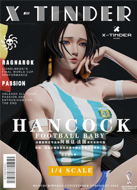 【In Stock】X-TINDER Studio ONE PIECE Football baby Boa Hancock 1/4 scale Resin Statue
