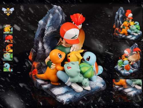 【Pre order】Wasp studio Pokemon Hug for Warmth Resin Statue