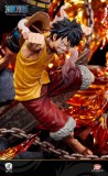 【In Stock】RYU Studio ONE PIECE Battle of Marineford Ace&Luffy 1/6 copyright Resin Statue
