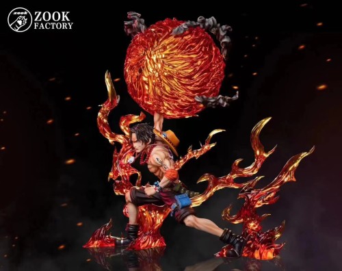 【Pre order】Zook Factory One Piece Portgas·D· Ace Resin statue