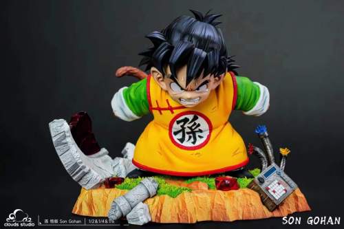 【Pre order】Clouds Studio Dragon Ball Angry little Gohan Resin Statue