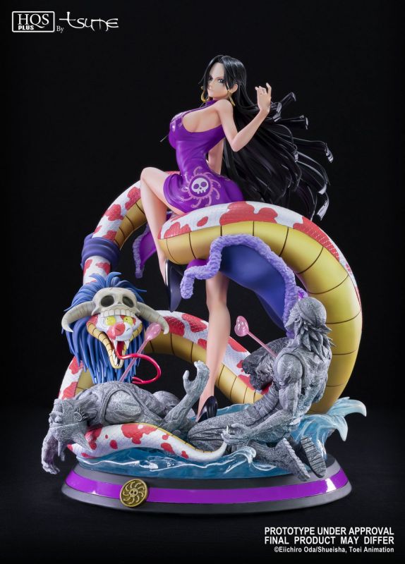 【In Stock】TSUME HQS PLUS ONE PIECE 1/4 Boa Hancock Resin Statue (Copyright)