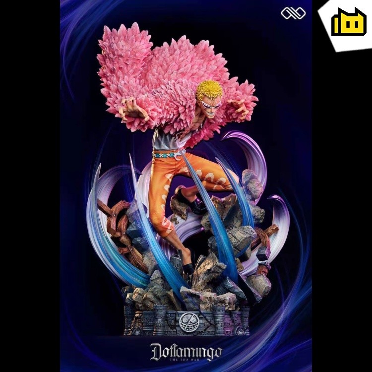【In Stock】Infinite Studio One-Piece The Top War No.01 Donquixote Doflamingo Resin Statue