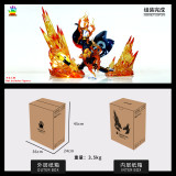 【In Stock】JacksDo Studio One Piece POPMAX Parts Vol.7 POPWA Sanji OSOBA MAKS Flaming Burst Resin Statue