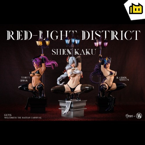 【In Stock】Dragon Studio x MIHAI red-light district Three Sisters 1/4 Resin Statue