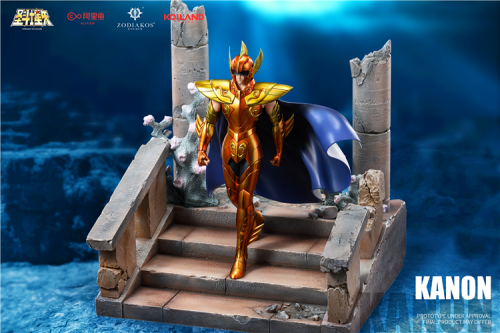 【Pre order】Zodiakos Studio Saint Seiya Gold Saint Kanon 1/6 Resin Statue (Copyright) 