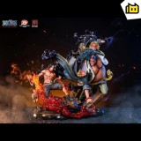 【In Stock】JIMEI Palace ONE PIECE Portgas·D· Ace Vs Marshall·D·Teach Resin Statue (Copyright)