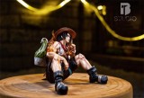 【Pre order】BT Studio One Piece Sitting posture Portgas·D· Ace Resin Statue