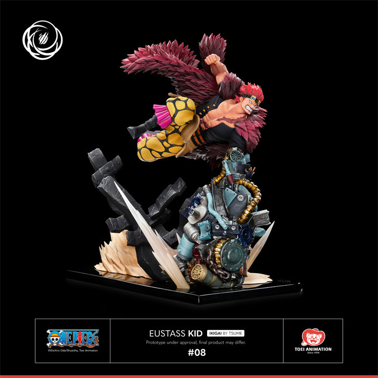 【Pre order】Tsume IKIGAI One Piece Eustass Kid 1/6 Resin Statue (Copyright)