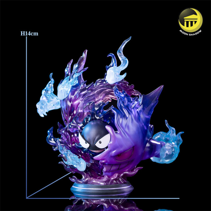Figurine Pokémon Gengar (Fantominus) Humidificateur LED - 20 Cm, Neuve, Décoration