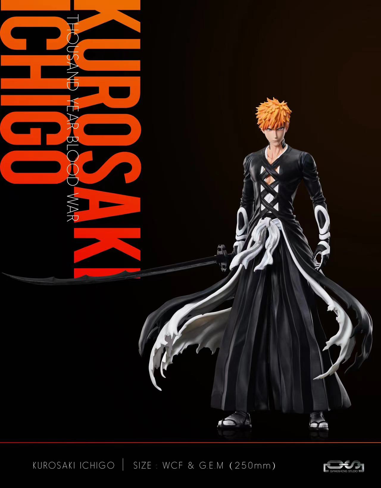 BLEACH リクエスト品 Pre order】QS Studio BLEACH Bankai 天鎖斬月 Kurosaki Ichigo