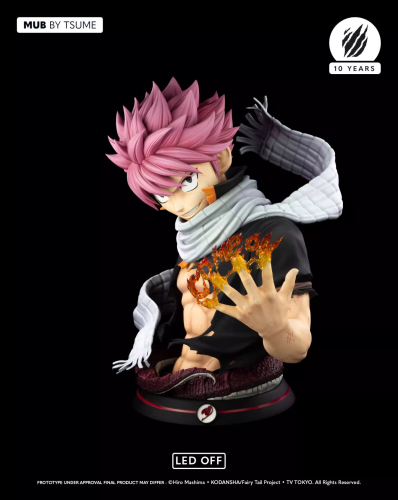 【In Stock】TSUME MUB FAIRY TAIL Etherious • Natsu • Dragneel 1/1 Bust Resin Statue (copyright)