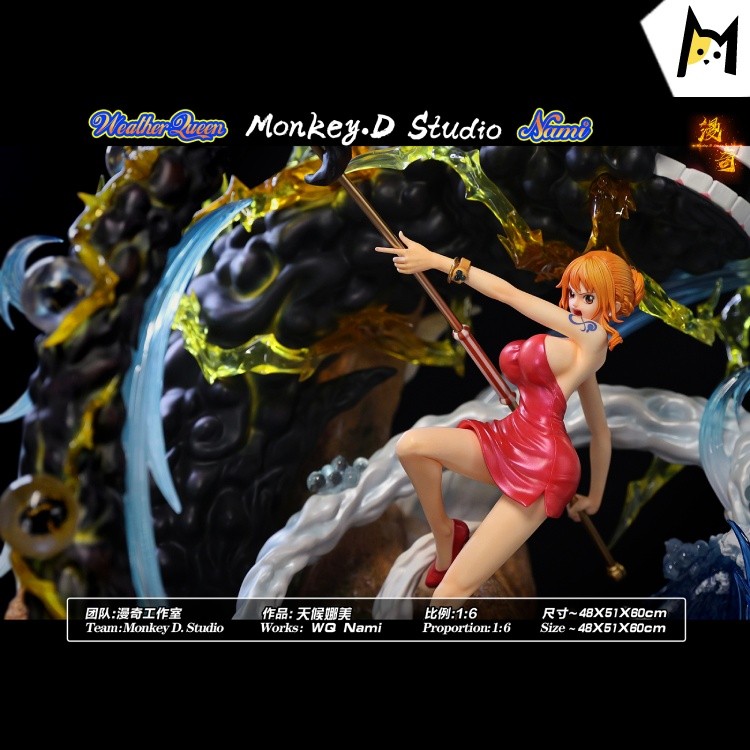 【In Stock】Monkey D Studio ONE PIECE Weather Nami 1/6 Resin Statue