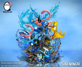 【Pre order】EGG-Studio Pokemon Ash Ketchum Greninja clan Resin statue