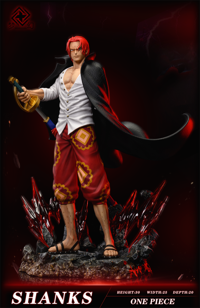 Pre order】MH Studio ONE PIECE Red Hair Shanks POP Resin Statue