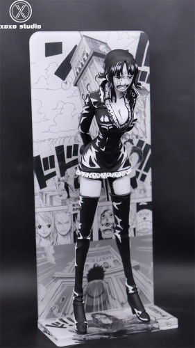 【In Stock】XOXO Studio One Piece Black and white comics ENIES LOBBY Nico·Robin Resin Statue