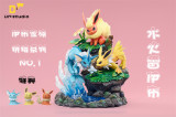 【Pre order】DM-STUDIO Pokemon Eevee family Resin Statue