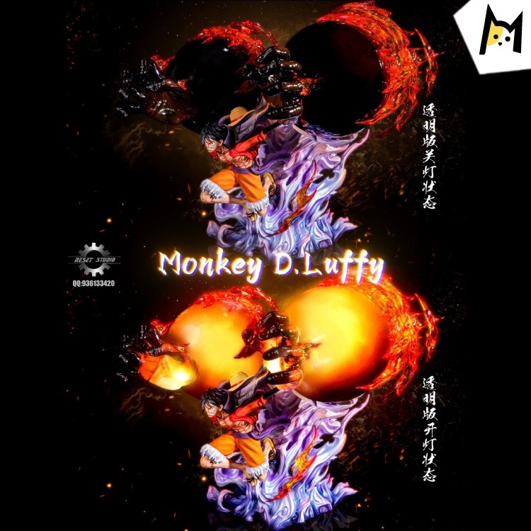 【Pre order】Reset Studio ONE PIECE Monkey D. Luffy Gear 3 Grizzly Bear Resin Statue