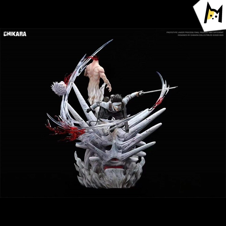 【In Stock】CHIKARA STUDIO Attack on Titan Levi·Ackerman Resin Statue