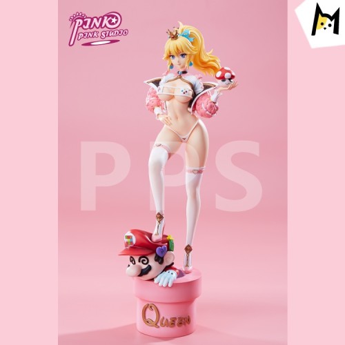 【Pre order】Pink Pink Studio スーパーマリオ Fashion trend series Bowsette 1/6 Resin Statue