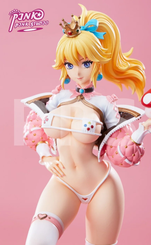 【Pre order】Pink Pink Studio スーパーマリオ Fashion trend series Bowsette 1/6 Resin Statue