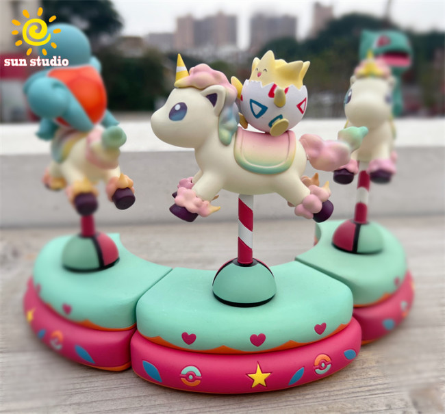 【In Stock】Sun Stuido Pokemon merry-go-round Togepi PU Statue