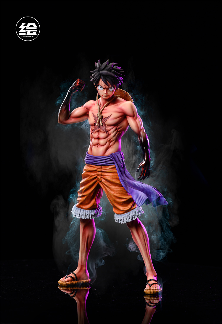 ruiResetーStudioルフィ YU Studio Monkey D Luffy 1/4 Resin Model Painted Statue One