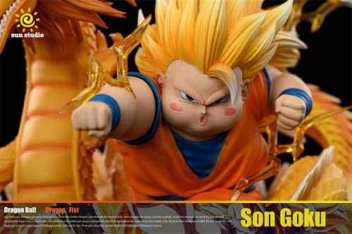 【Pre order】Sun Stuido Dragon Ball Obesity Dragon Fist Son Goku Resin Statue