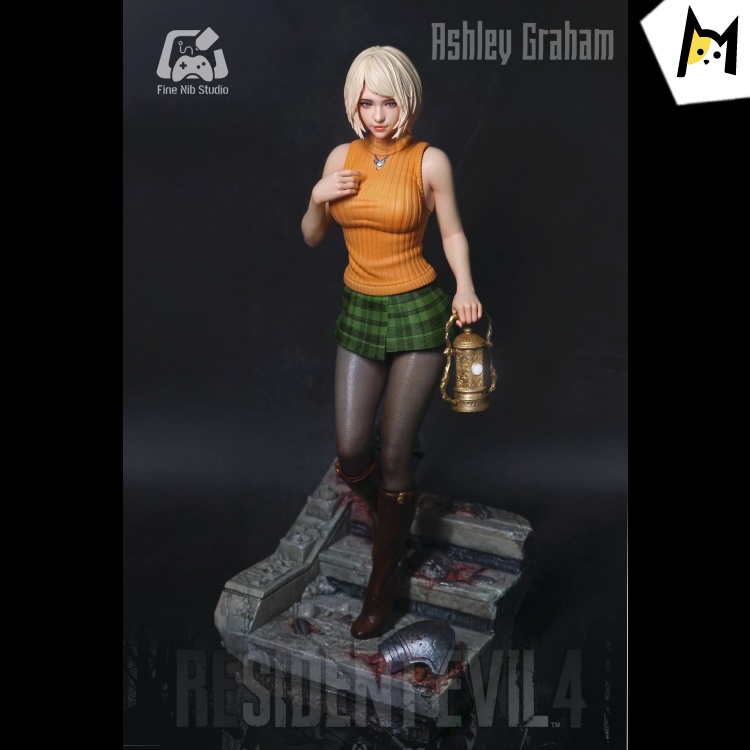 【In Stock】Fine Nib Studio Resident evil 4 Ashley Graham 1/4 Resin Statue