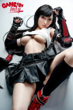 【In Stock】GAME lady Final Fantasy VII FF7 Tifa 1/1 R18 Adult silicone statue
