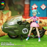 【In Stock】JacksDo Studio Dragon Ball Bulma Variable Motorcycle CAPSULE No.19 Resin Statue