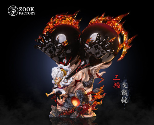 【Pre order】Zook Factory  One Piece Monkey D. Luffy Gear 3 Grizzly Bear Resin Statue