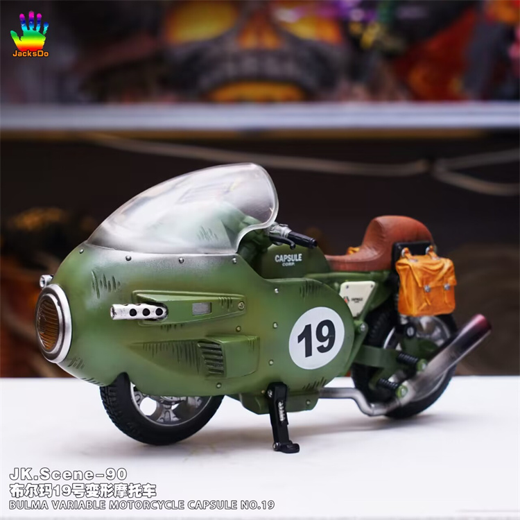 Jacksdo-Studiosブルマのバイク ドラゴンボールZ』よりブルマのフィギュアが特別仕様で限定復刻