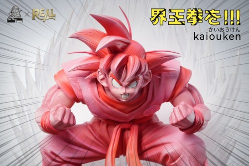 【Pre order】Yav May x REAL Dragon Ball kaiouken Son Goku Resin Statue