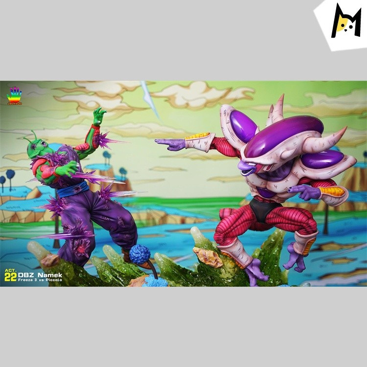 【Pre order】JacksDo Studio Dragon Ball  ACT.22 Freeza 3 vs Piccolo Namek battle series Vol.8 Resin Statue