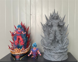 【Pre order】Deyin Studio Dragon Ball kaiouken Son Goku Anniversary Edition Resin Statue