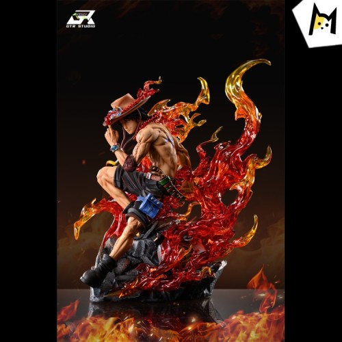 【In Stock】GTR-Studio One Piece Portgas·D· Ace POP MAX Resin Statue