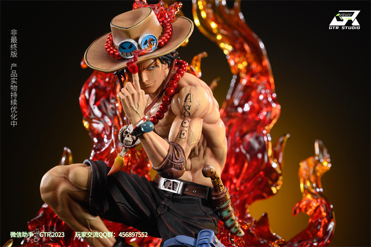 【In Stock】GTR-Studio One Piece Portgas·D· Ace POP MAX Resin Statue