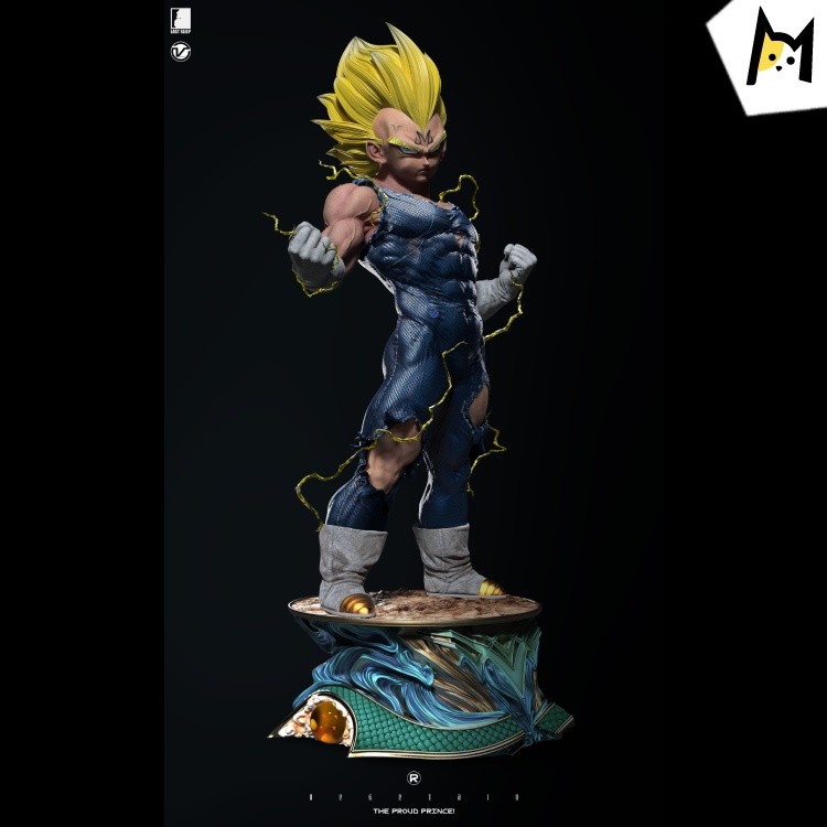 【In Stock】Last Sleep Dragon Ball Majin Vegeta Resin Statue