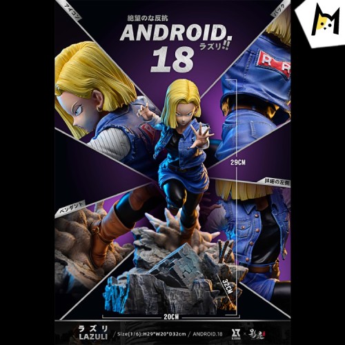 【Pre order】Z-studio Dragon Ball Android 18 1/6 Resin Statue