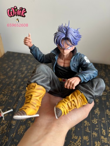 【Pre order】Wink STUDIO Dragon Ball Sitting posture Trunks WCF Resin Statue