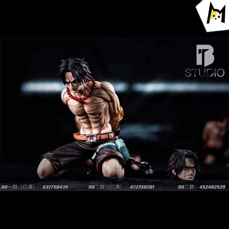 【In Stock】BT Studio One Piece Ace POP Resin Statue