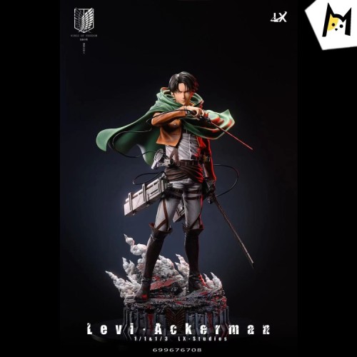 【Pre order】LX Studio Attack on Titan Levi·Ackerman Resin Statue