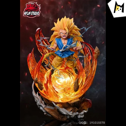 【In Stock】Kylin Studio Dragon Ball SS3 Son Goku Resin Statue