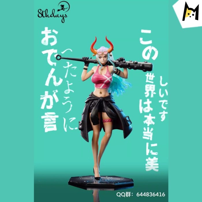 Pre order】8thDays Studio One Piece Yamato POP Scale Resin Statue